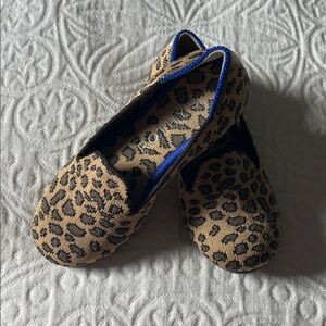 Rothy's The Loafer Flats Cheetah Print, Size K10
